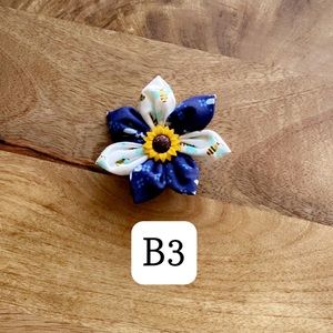 Flower Pop Bow Clip